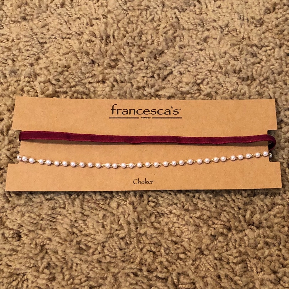 Francesca’s Choker Necklace Set